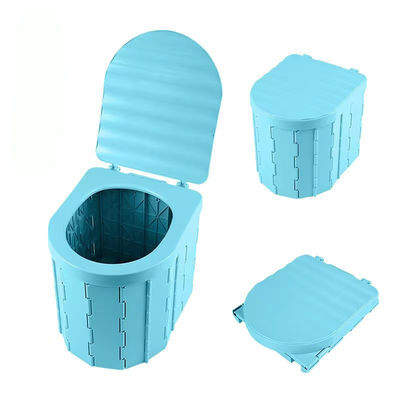 Individuell angefordert US Outdoor Camping Portable Plastik Klapptoilet für Reisen
