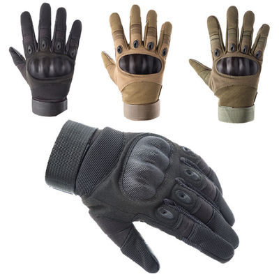 Motorrad-Rennfahrzeug-Touchscreen Nylon-Taktische Vollfinger-Rennhandschuh