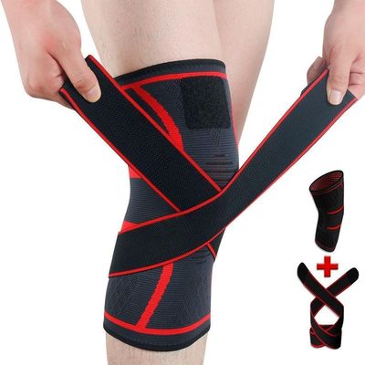 Sport Kniepolster zum Laufen Nylon-Kniestützspange Paket Bruttogewicht 0,130 kg