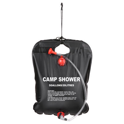 Outdoor Portable 20L Solarheizung Camping Dusche PVC Strand Dusche Wasserbeutel erschwinglich