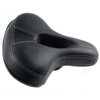 Outdoor Weicher Breiter Fahrrad Sattel zum Radfahren Komfortabler PU Leder Mountainbike Sitz