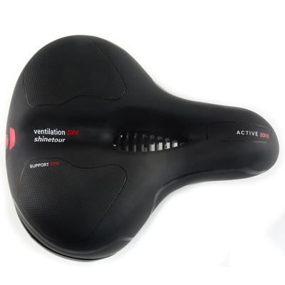 Weiches Leder Fahrradsattel und Schaum Die perfekte Kombination für Mountainbike Komfort