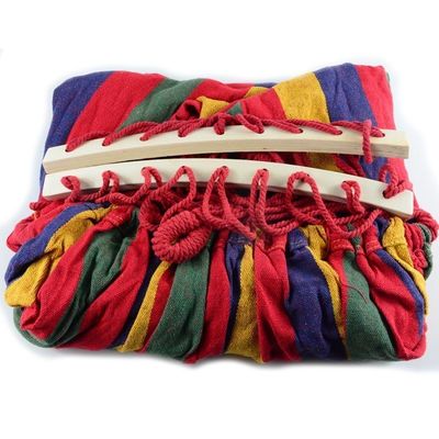 Leichte und kompakte Nylon-Hängematte für 2 Personen zum Campen im Freien