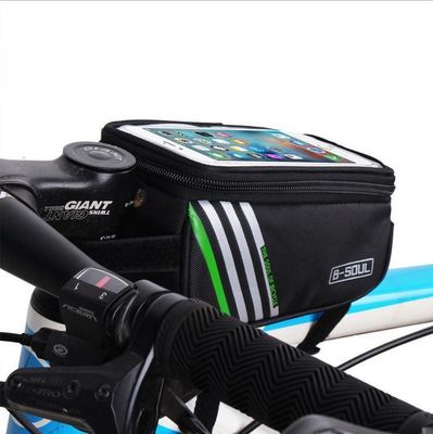 Outdoor Sport Wasserdichte Fahrradtasche Mountain Road Bike Front Mobiltasche Vollzahlung