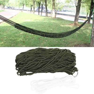 Wasserdichte Nylonseile Hängende Hängematte für Outdoor-Camping- und Wandererliebhaber