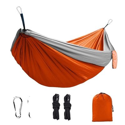 Fallschirm-Hängematte 2 Personen Portable Reise-Hängematte für Camping und Outdoor-Aktivitäten