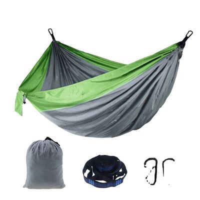 Fallschirm-Hängematte 2 Personen Portable Reise-Hängematte für Camping und Outdoor-Aktivitäten