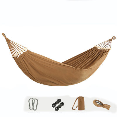 Outdoor Portable 200x80cm Baumwoll-Hängematte für Camping und Reisen 30-Tage Rücksendungsrichtlinie