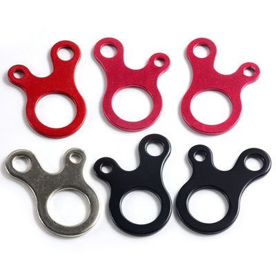 3 Löcher Edelstahl Schnellknoten Zelt Windseil Schnalle Schnalle Haken für Campingplatz