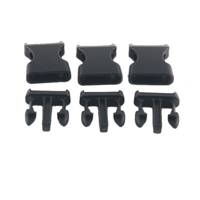 Kurve Paracord Schnalle Leichtgewicht 20mm Kunststoff Schnellseiten-Befreiung Schnalle für Rucksack