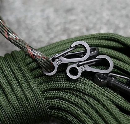 Outdoor Camping Schlüsselhack Haken Mini Sf EDC Carabiner Aluminiumlegierung Rucksack Hängende Buckle