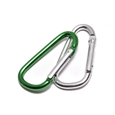 5cm D-Form Aluminium rundes Karabiner Outdoor Spring Snap Hooks und robust für Outdoor