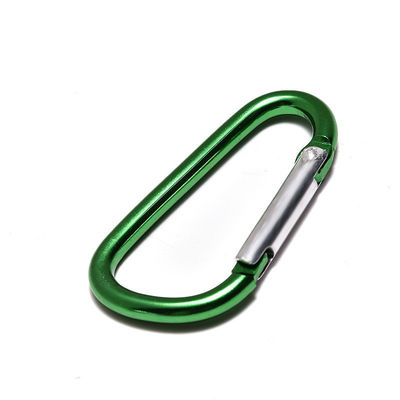 5cm D-Form Aluminium rundes Karabiner Outdoor Spring Snap Hooks und robust für Outdoor