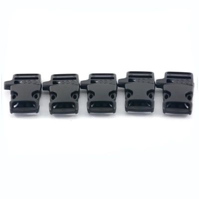 Anpassung 20mm Einstellbares Notfall-Paracord Plastik-Seitenfreisetzung Pfeife Buckle