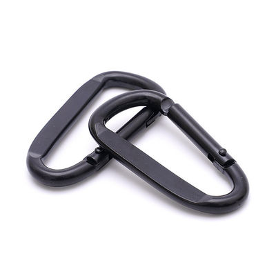 Versandkosten Aluminium Flat D Ring Metall Schlüsselkette Karabiner Haken Muster US 1/Piece