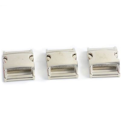 Seitenfreigabe-Stil Metall Hundehalsband Legierung gekrümmter Schnellfreigabe Buckle 5/8 &quot;US 1/Piece