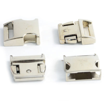 Seitenfreigabe-Stil Metall Hundehalsband Legierung gekrümmter Schnellfreigabe Buckle 5/8 &quot;US 1/Piece