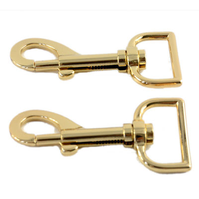 3.20cm * 2.50cm * 0.60cm Paketgröße Zinklegierung Tasche Ring mit Tri Glide Metall D Ring