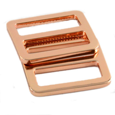 3.20cm * 2.50cm * 0.60cm Paketgröße Zinklegierung Tasche Ring mit Tri Glide Metall D Ring