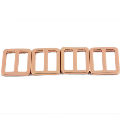 3.20cm * 2.50cm * 0.60cm Paketgröße Zinklegierung Tasche Ring mit Tri Glide Metall D Ring