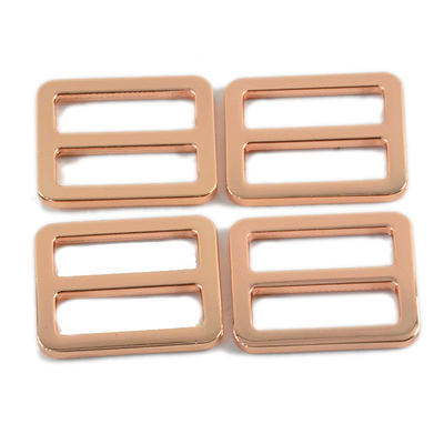 3.20cm * 2.50cm * 0.60cm Paketgröße Zinklegierung Tasche Ring mit Tri Glide Metall D Ring